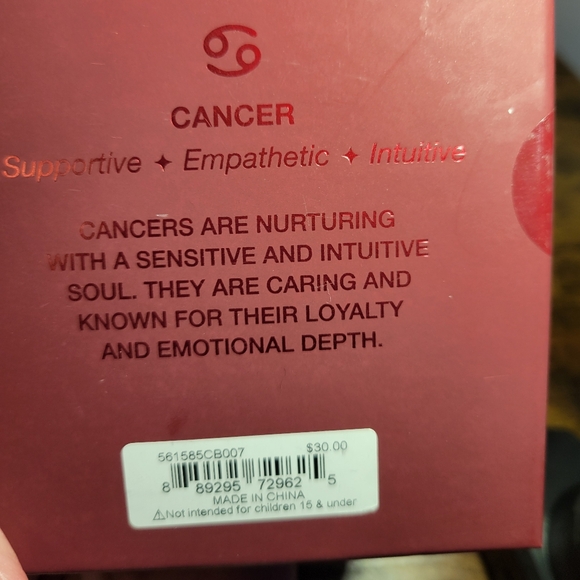 Steve Madden Cancer Gold tone Zodiac Necklace Set - Picture 5 of 7